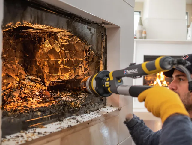 Professional chimney cleaning by San Clemente Chimney Sweep in San Clemente, CA