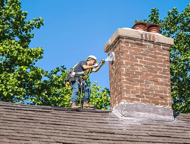 San Clemente Chimney Sweep performing an inspection with advanced tools in San Clemente, CA