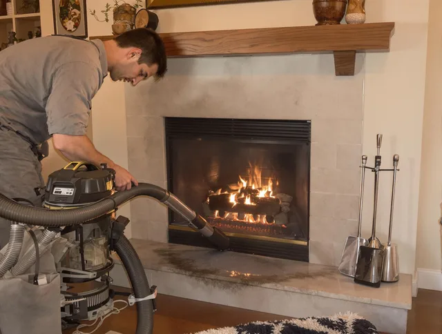 Routine fireplace upkeep by San Clemente Chimney Sweep in San Clemente, CA